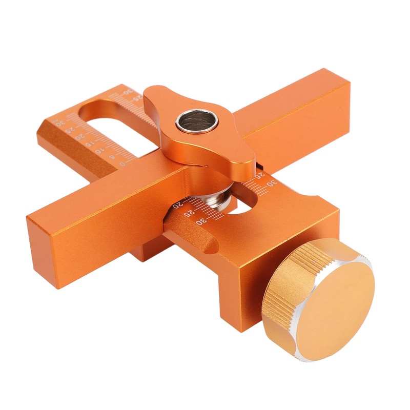 Cabinet Door Installation Positioner, Aluminum Alloy Cabinet Door Mounting Jig,