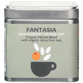 Organic Islands Fantasia Greek Organic Herbal Tea Cube- Natural Remedy- Sage-Rosemary-Orange Zest 28.35 g