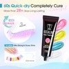 ROSALIND Poly Nail Gel Colors Kit -14 Colors +72 Nail