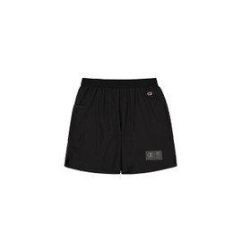 Champion Men's Legacy Modern Sport (220387) -Quick-Dry Bi-Stretch Polywoven (120gr) 7" Shorts, Black (KK001), XS