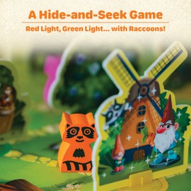 Ravensburger Garden Heist Board Game for Kids Ages 6 and Up – Family Fun Hide and Seek with Raccoons