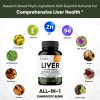 【Sandhus】Liver Cleanse & Detox Supports 11 Ingredient Blend Milk Thistle,