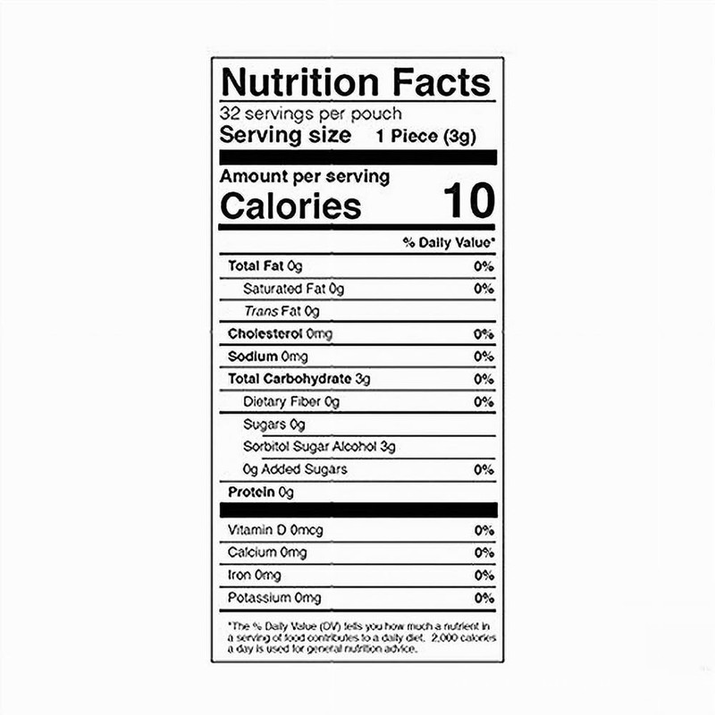 Eda's SugarFree Premium Hard Candy 3.5oz Resealable Bag (Pack Of