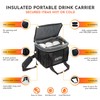 Drink Caddy Insulated Portable Drink Carrier Reusable Coffee Cup Holder