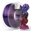 Amolen Silk Shiny Gradient PLA Filament, 1.75mm:_Silk Blue Purple &