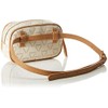 Valentino Bags Women's LIUTO Belt Bag, Brown, brown