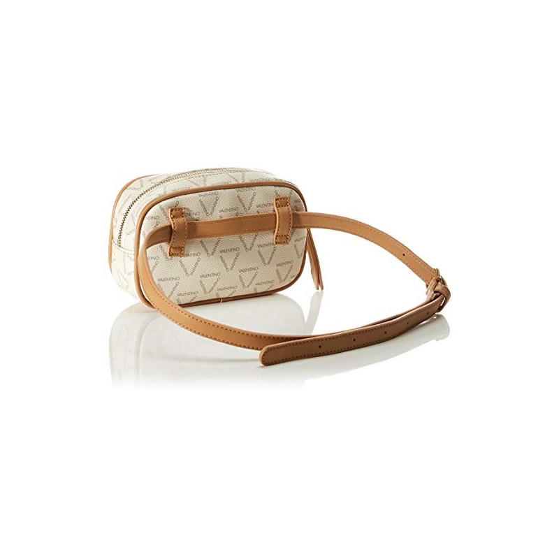 Valentino Bags Women's LIUTO Belt Bag, Brown, brown
