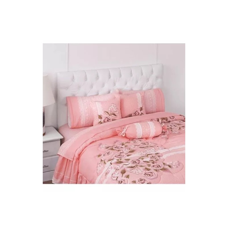 Primavera Colcha Antonieta Matrimonial + Cojines Competition