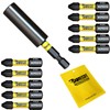 11 Piece SabreCut SCRK3 Magnetic 32mm PZ2 Screwdriver Impact Bits