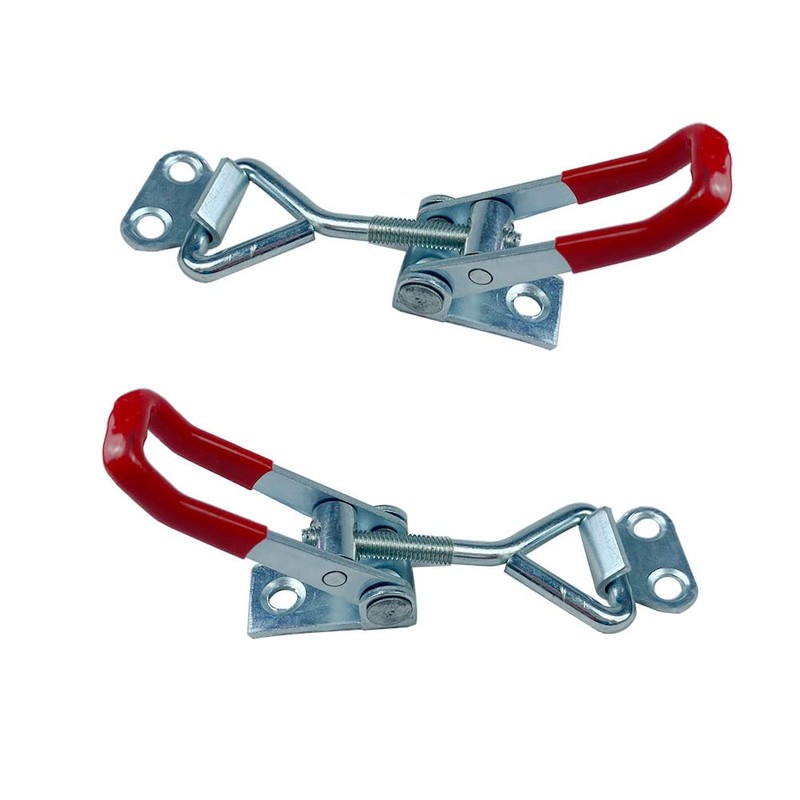 Pack of 10 Tension Clasps, Box Clasps, Stainless Steel, Snap