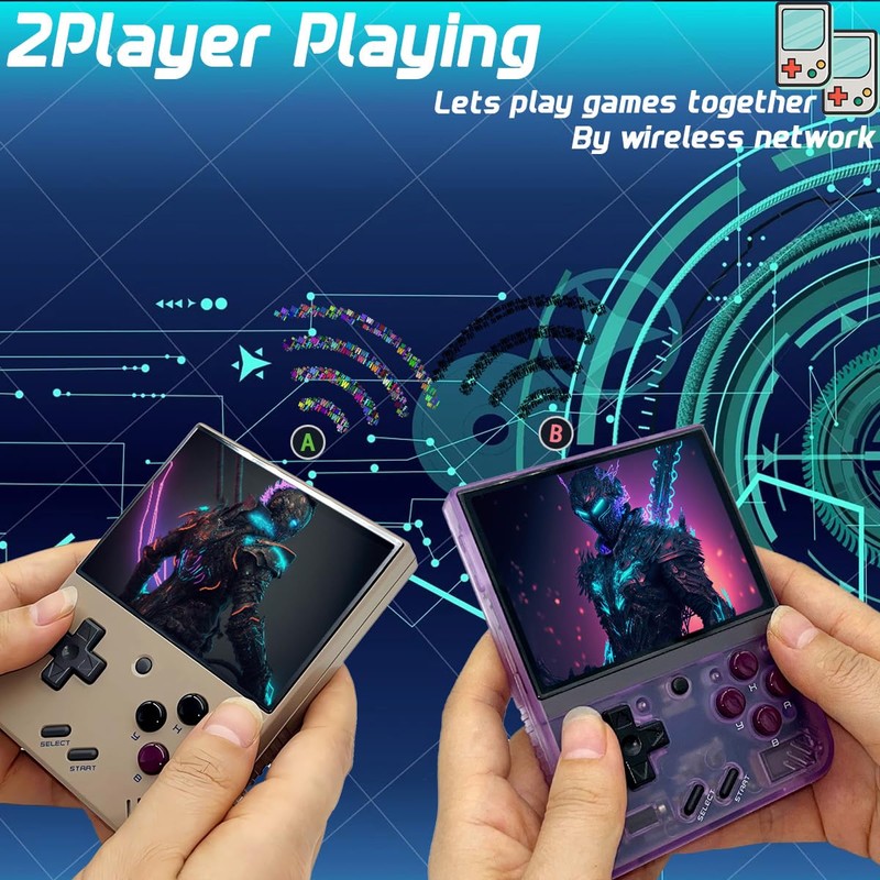 Miyoo Mini Plus Handheld Game Console 3.5-inch 640*480 IPS Screen