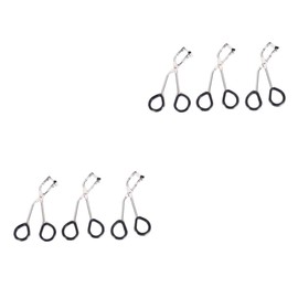 FOMIYES 6 Sets Eyelash Curler with Clamp Refill Pad Non-slip Design for Safe and Long-lasting