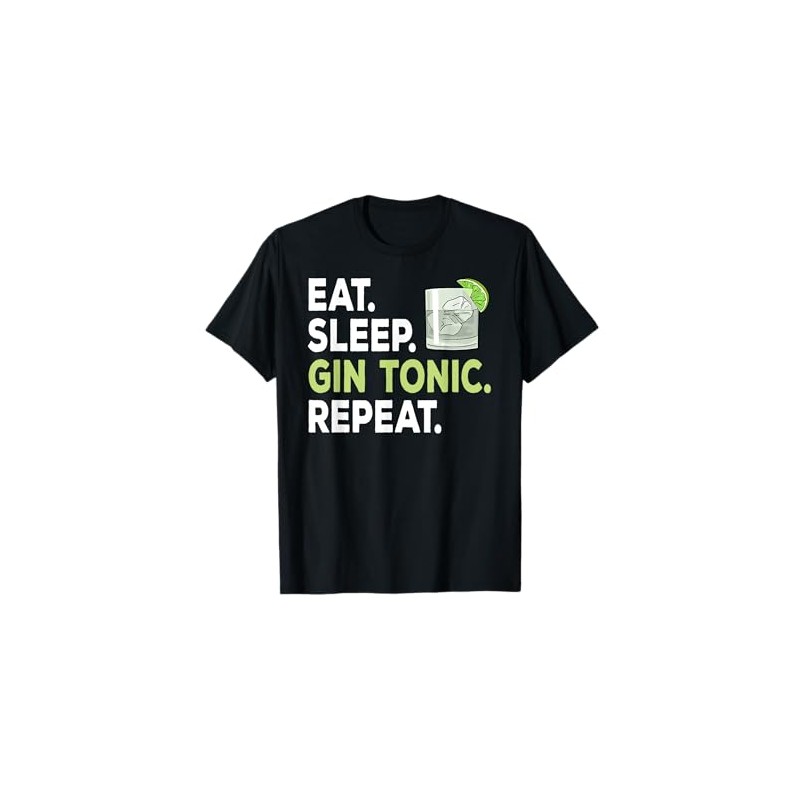 Eat Sleep Gin Tonic T-Shirt
