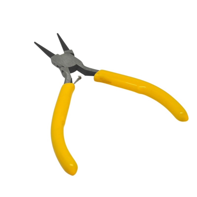 KAPTOOLS - Pinza Bisutería para Joyería De Punta Redonda 125mm,