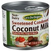 Lets Do Organics Milk Coconut Condensed Organic, 7.4 oz
