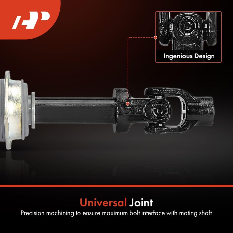 A-Premium Lower Intermediate Steering Shaft Steering Column Shaft Compatible with