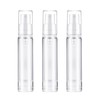BlingKingdom 3pcs Empty Airless Pump Bottle Refillable Clear Travel Lotion