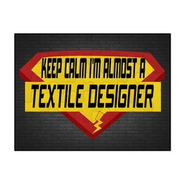Makoroni -Keep Calm I'm Almost A Textile Designer Career - Jigsaw Puzzle 30 pcs, DesM14