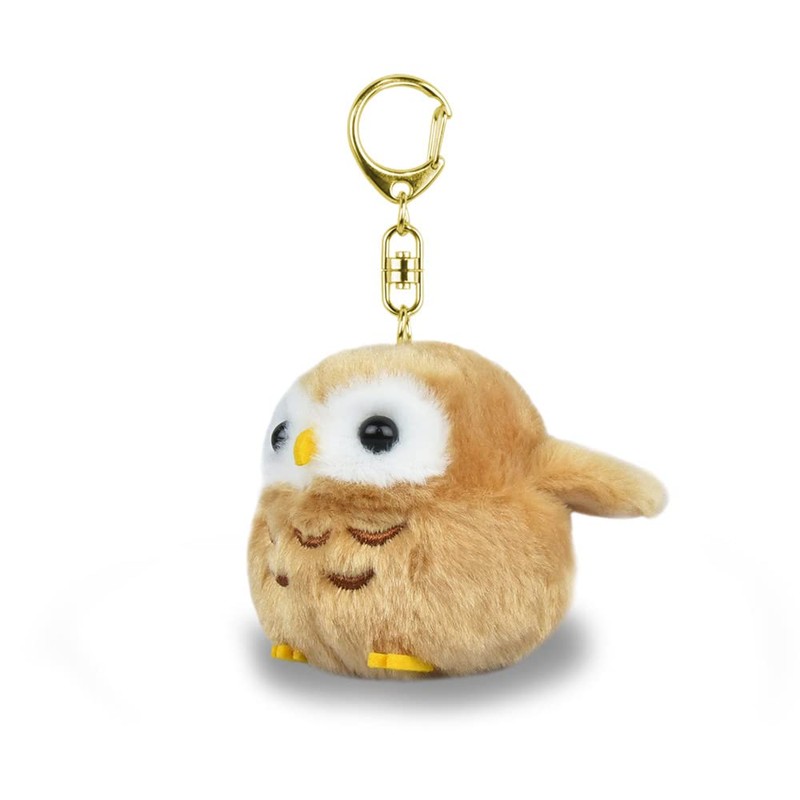 Amufun Fukukori Mascot Key Holder, Hoichi (Owl)