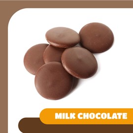 Milk Chocolate Melting Wafers - 2 Pound Pack - Bulk Melting Chocolate - Classic Smooth Candy Melts for Dipping, Molding, and Baking - Creamy Chocolate Melts