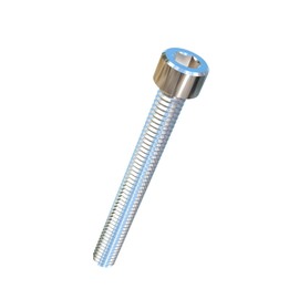 Allied Titanium 0016972, (Pack of 12) #8-32 X 1-1/2 UNC Socket Head Machine Screw, Grade 2 (CP)