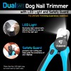 iToleeve LED Dog Nail Clipper with Light, Illuminates Nails or
