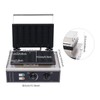 CeRaBuRET Electric Waffle Maker Machine, Nonstick, Stainless Steel and Black,