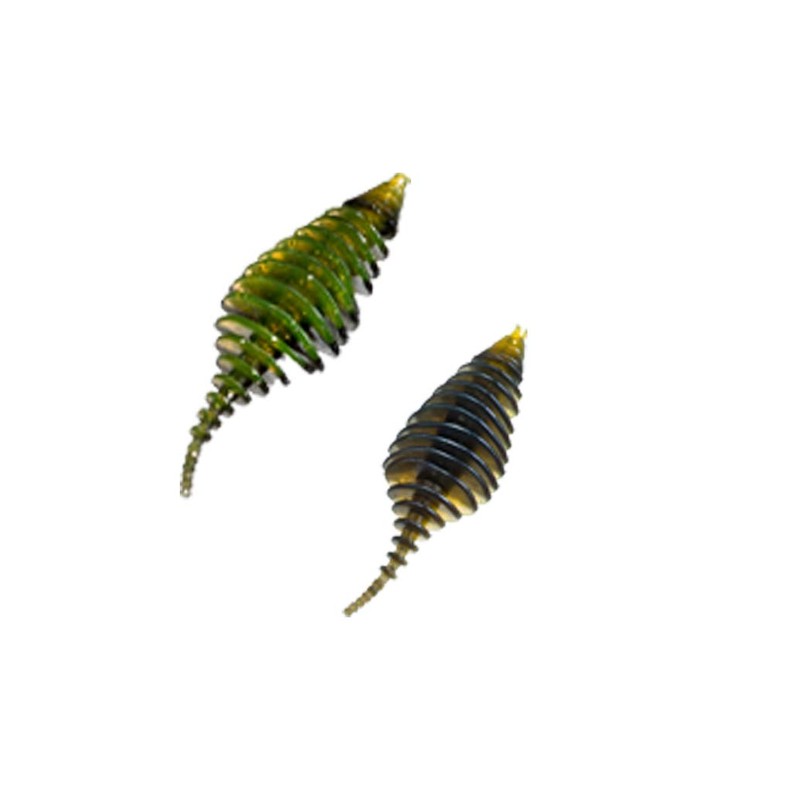 UL Fishing Trout Bait Set with Rubber Worm Rubber Bait