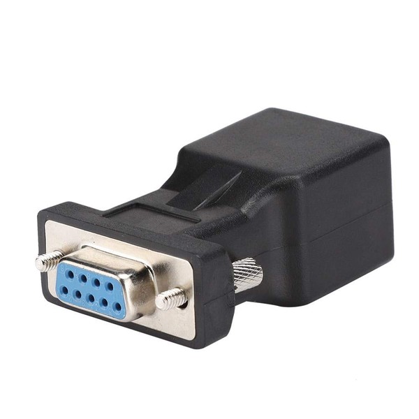 Adaptador de red DB9 hembra a RJ45, 2 piezas de