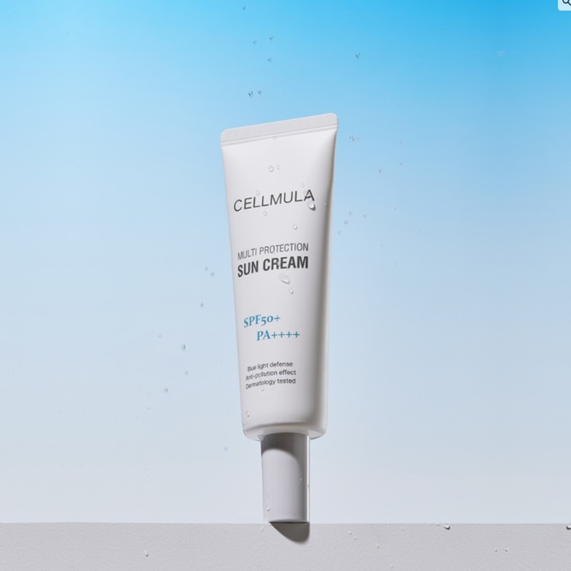 Cellmuller Tone-up Multi-Protection Triple Functional Sun Cream 50ml Blocks organic
