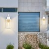 Yolsunes Large Outdoor Wall Lights, 19 Inch White Exterior Light