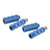 2 Pair Motorcycle Brake Foot Peg CNC Process Plating Precise