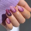 JMEOWIO Semi Cured Gel Strips Nail Art Sticker Wrap Glitter