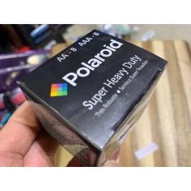 Polaroid Poloroid Super Heavy Duty Batteries AA X8 -AAAX8 (22000)