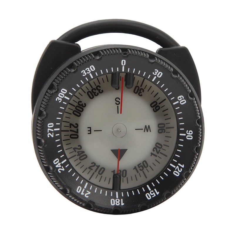 50M Underwater Diving Compass Luminous Magnetic Waterproof Pipe Clamp Diving