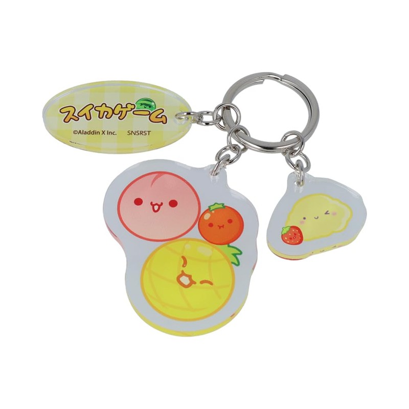 Sunstar Stationery Watermelon Game Key Holder, Acrylic, B Pattern S8347409