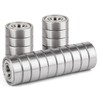 Niooliuk Pack of 20 608 ZZ Skateboard Bearings, Double Shielded,8x22x7