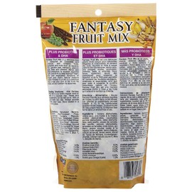 Sunseed 3 Pack of Fantasy Fruit Mix Treat for Cockatiels and Lovebirds, 11 Ounces Per Pack