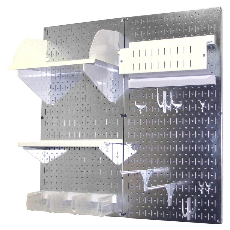 Wall Control Craft & Hobby Pegboard Organizer Storage Kit with