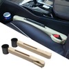 RAKSONIC 2 Pack Car Seat Gap Filler with Storage Box,Car
