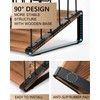 HULISEN Inclined Desk File Organizer, 5-Section Desktop File Folder Holder