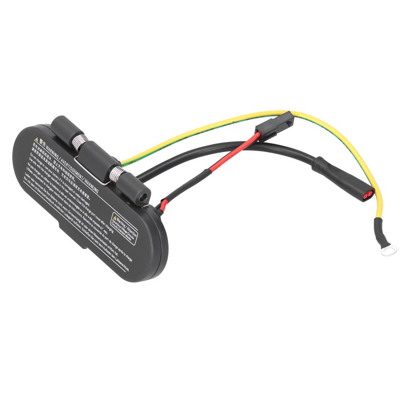 Electric Scooter Charging Port Assembly Dustproof Plug Replacement Part for
