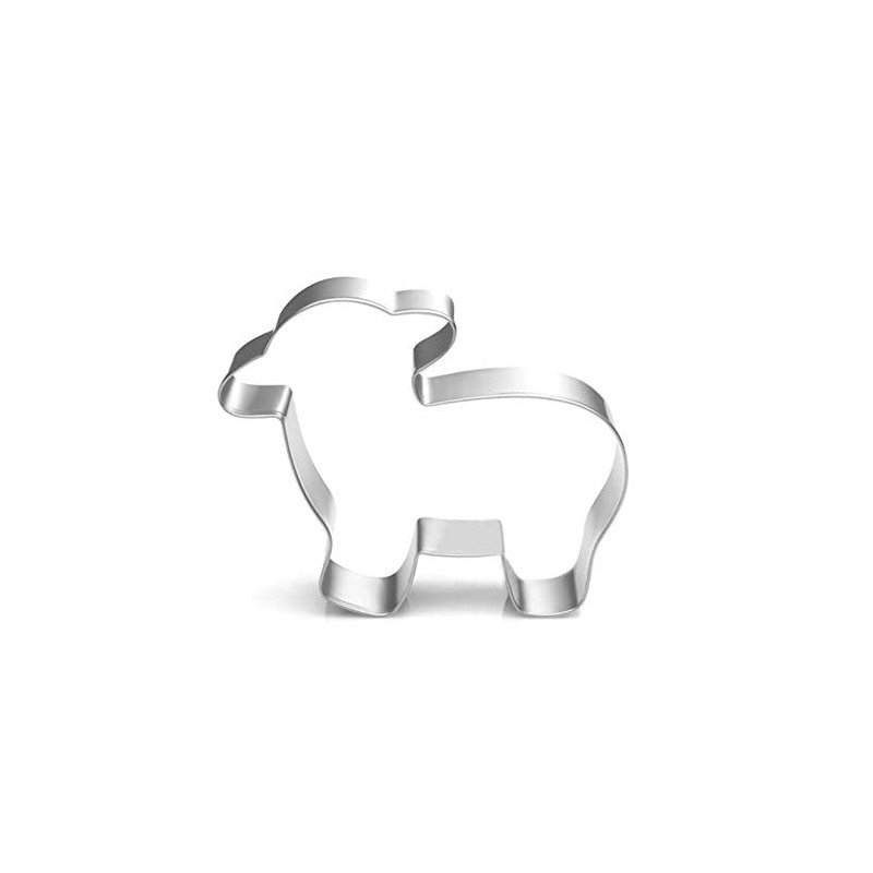 WDYJMALL Sheep Goat Shape Cookie Cutter - B