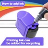 Handwriting Lines Stamp Roller Self-Inking Line Rolling Stamps Handwriting Practice