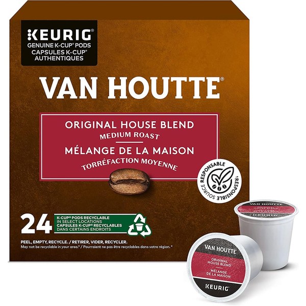 Van Houtte Original House Blend K-Cup Pods 24 Pack