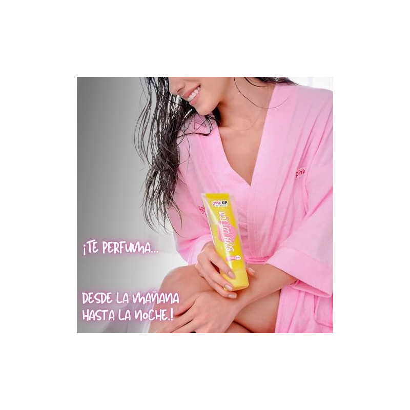 Pink Body Lotion Textura Ice Cream Hidratación Dual Gel Crema