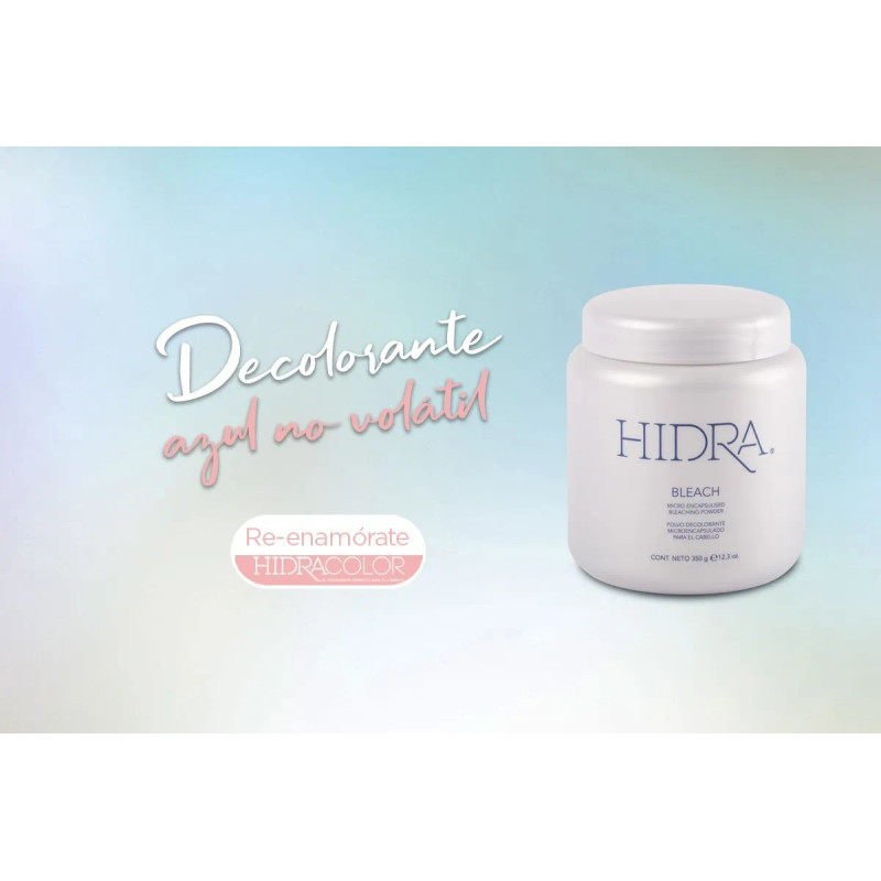 Kit Decolorante Hidra Color Bleach Y Peroxido 20vol De 1l
