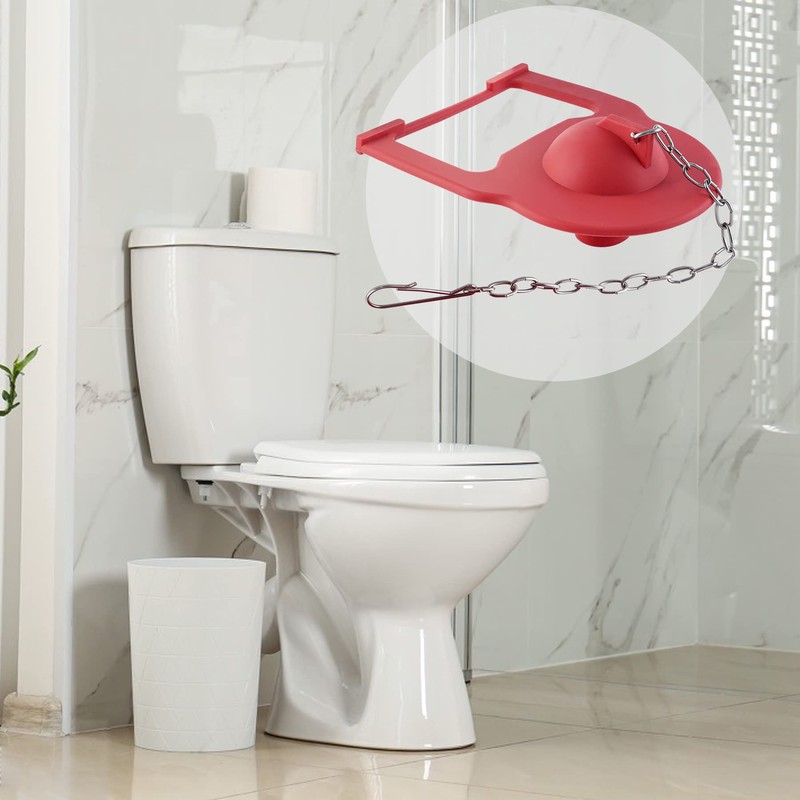 Hibbent 2 Inch Toilet Flapper Replacement Compatible with Kohler Hinge-style