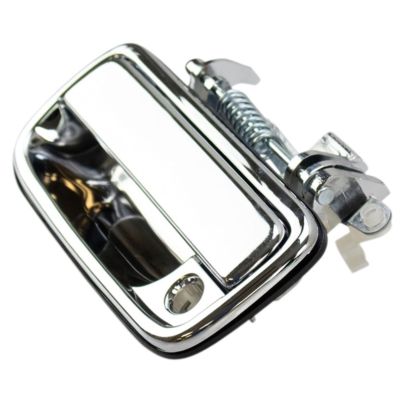 TRQ Front Left Exterior Door Handle Chrome Drivers Side Compatible