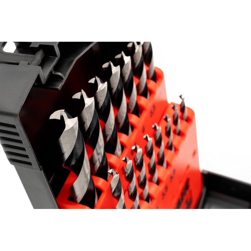 BAER Wood Drill Bit Set (15 Pieces) 3-10 mm -